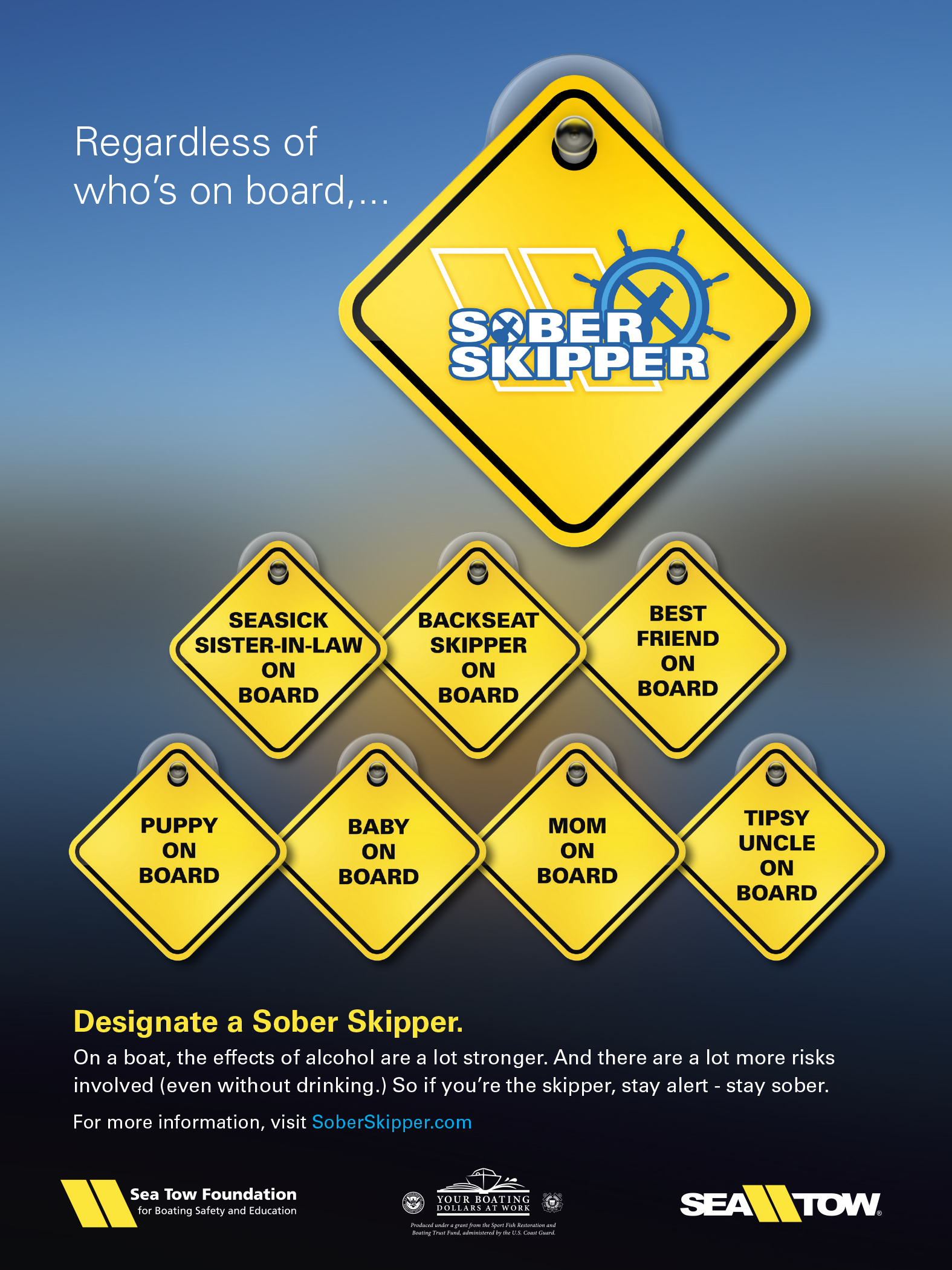 Sober Skipper Ad
