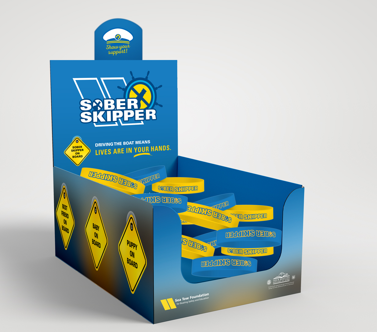 Sober Skipper Pledge Bracelets