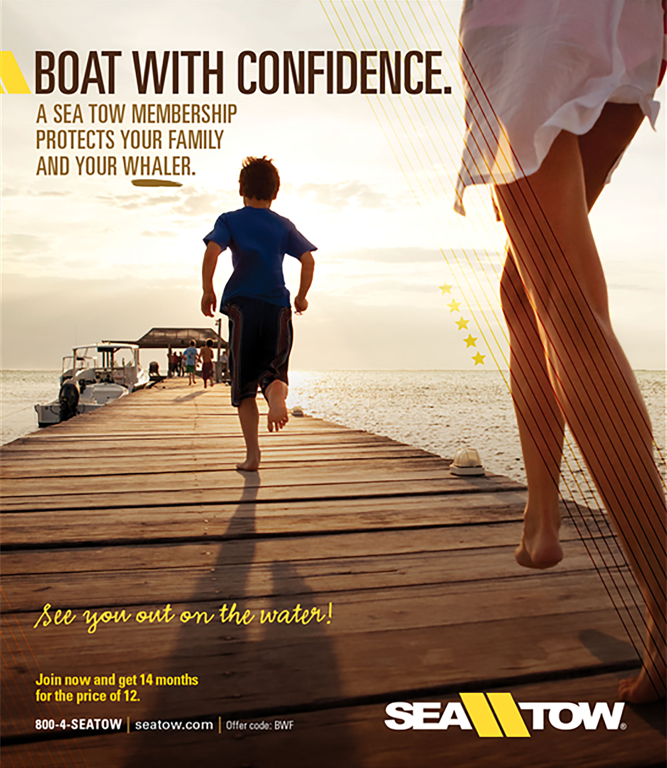 boat with confidence